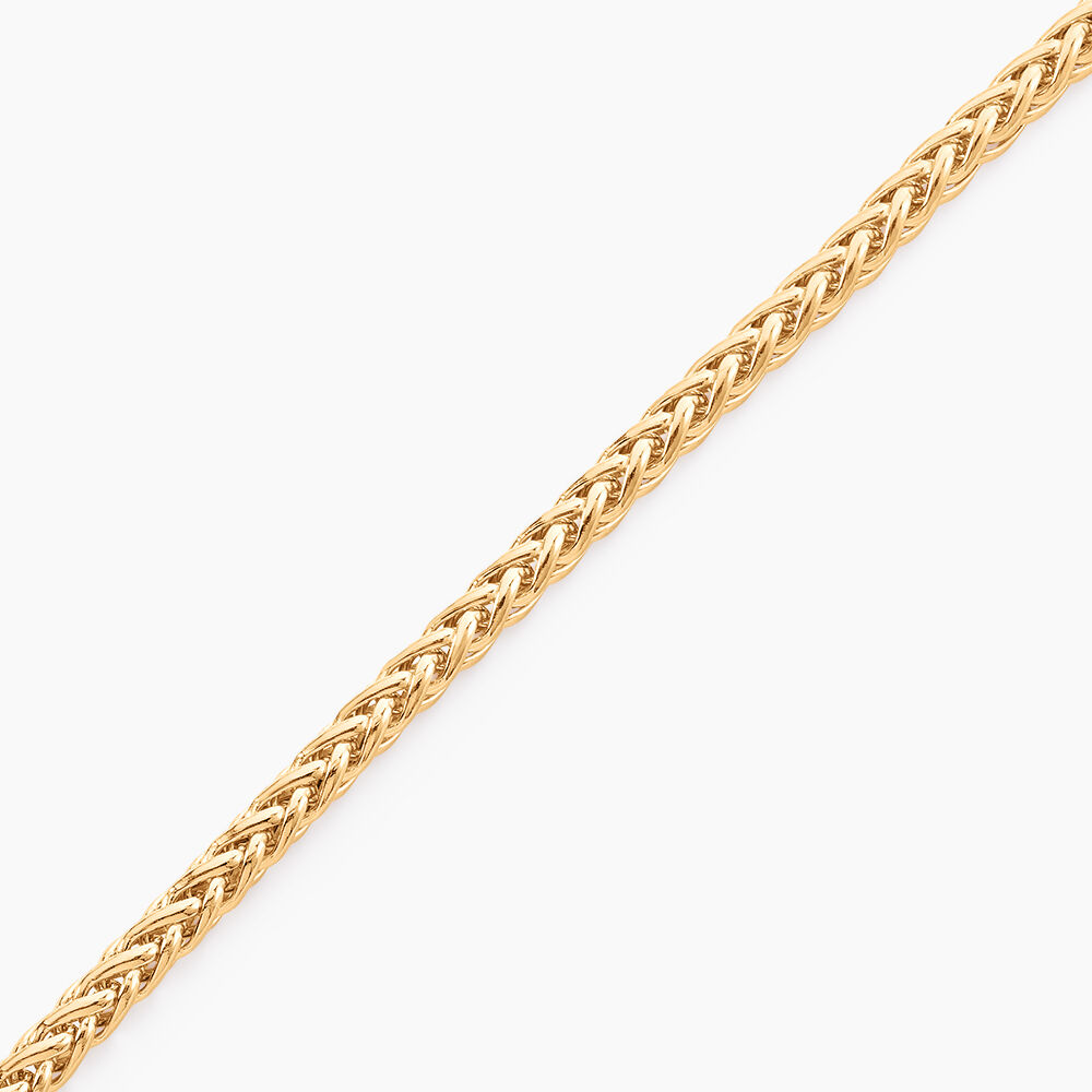 Bracelet Jany Maille Palmier Or Jaune - Bracelets mailles Femme | Marc Orian