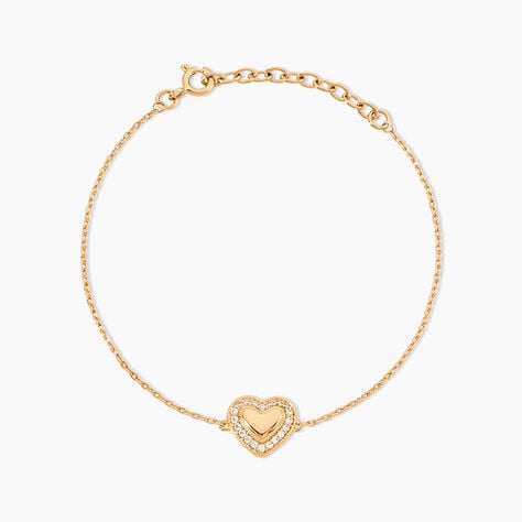 Bracelet Plaqu&eacute; Or Jaime Oxydes De Zirconium - Bracelets fantaisie Femme | Marc Orian