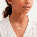Collier Amaryllis Coeur Or Jaune Nacre - Colliers avec pierres Enfant | Marc Orian