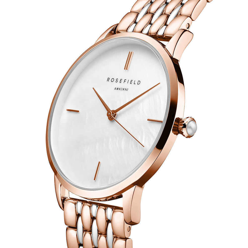 Montre Rosefield Pearl Edit Blanc - Montres étanches Femme | Marc Orian