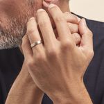 Alliance Markei Ruban Plat Or Bicolore - Alliances duo Unisex | Marc Orian