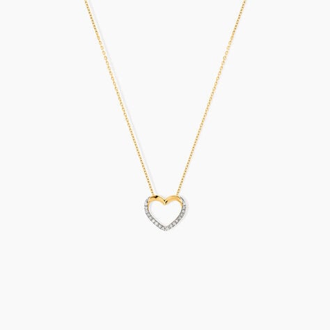 Collier Rhodia Or Jaune Diamant - Colliers avec pierres Femme | Marc Orian