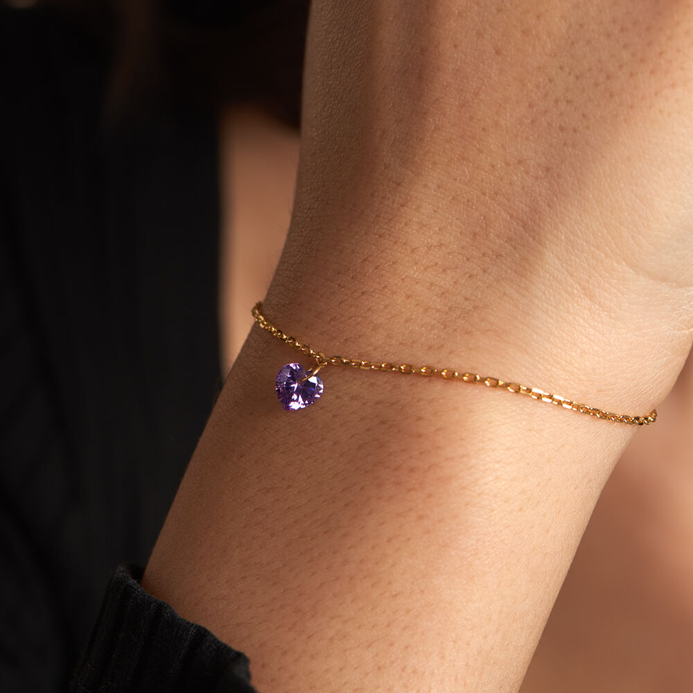 Bracelet Crush Plaqué Or Jaune Oxyde De Zirconium - Bracelets chaînes Femme | Marc Orian