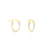 Cr&eacute;oles Tita Or Bicolore - Cr&eacute;oles Femme | Marc Orian