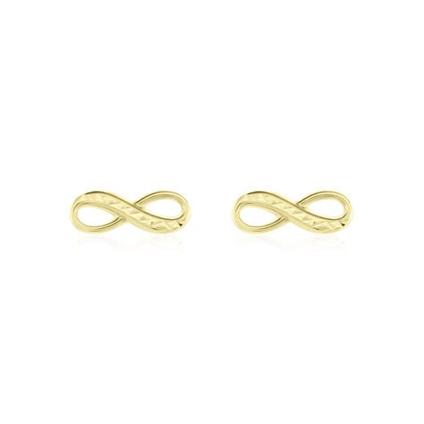 Boucles D'oreilles Puces Ferrera Or Jaune - Puces Femme | Marc Orian