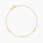 Bracelet Jera Or Jaune - Bracelets Medailles Femme | Marc Orian