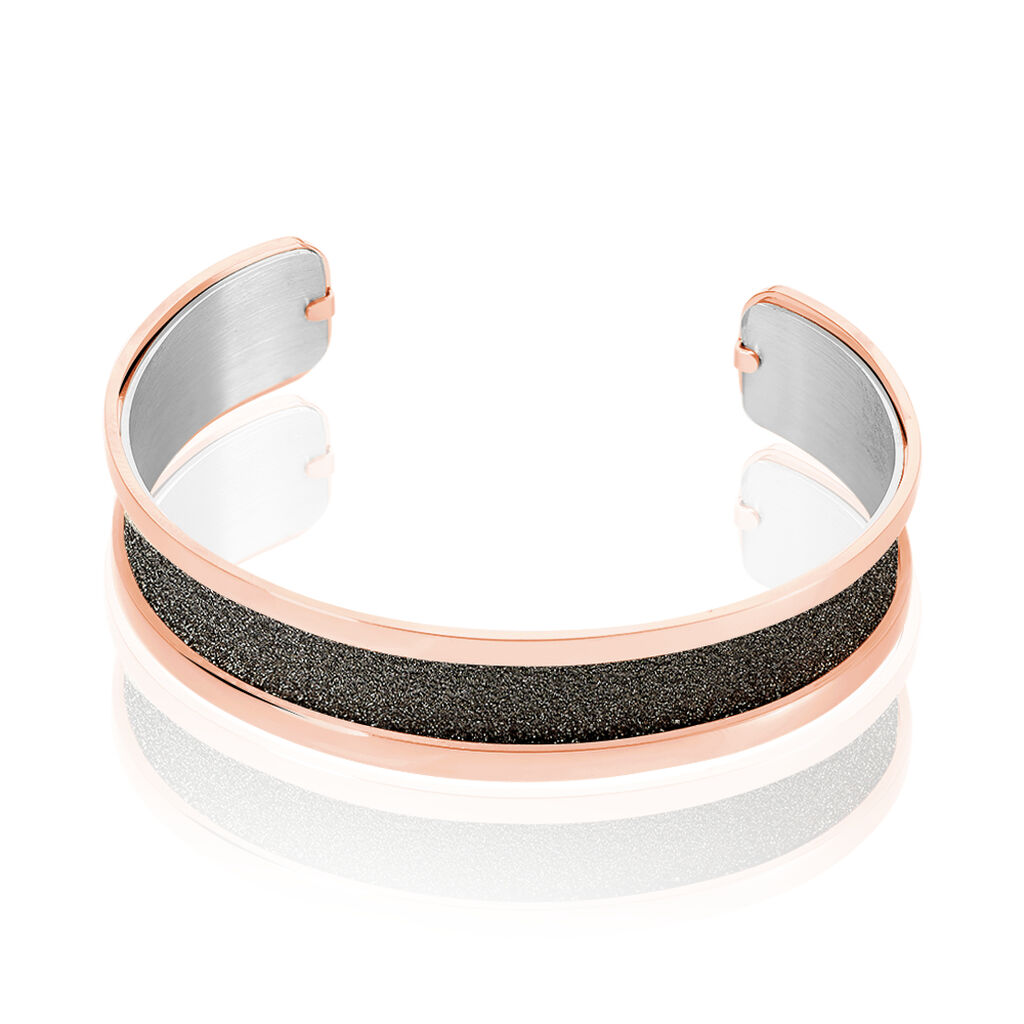 Bracelet Jonc Guila Acier Rose - Bracelets joncs Femme | Marc Orian