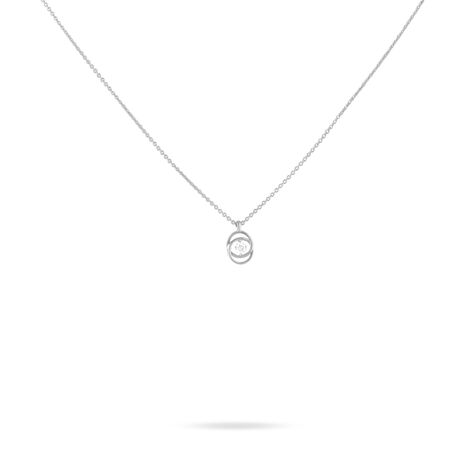 Collier Nid Amour Or Blanc Diamant - Parure de mariage Femme | Marc Orian