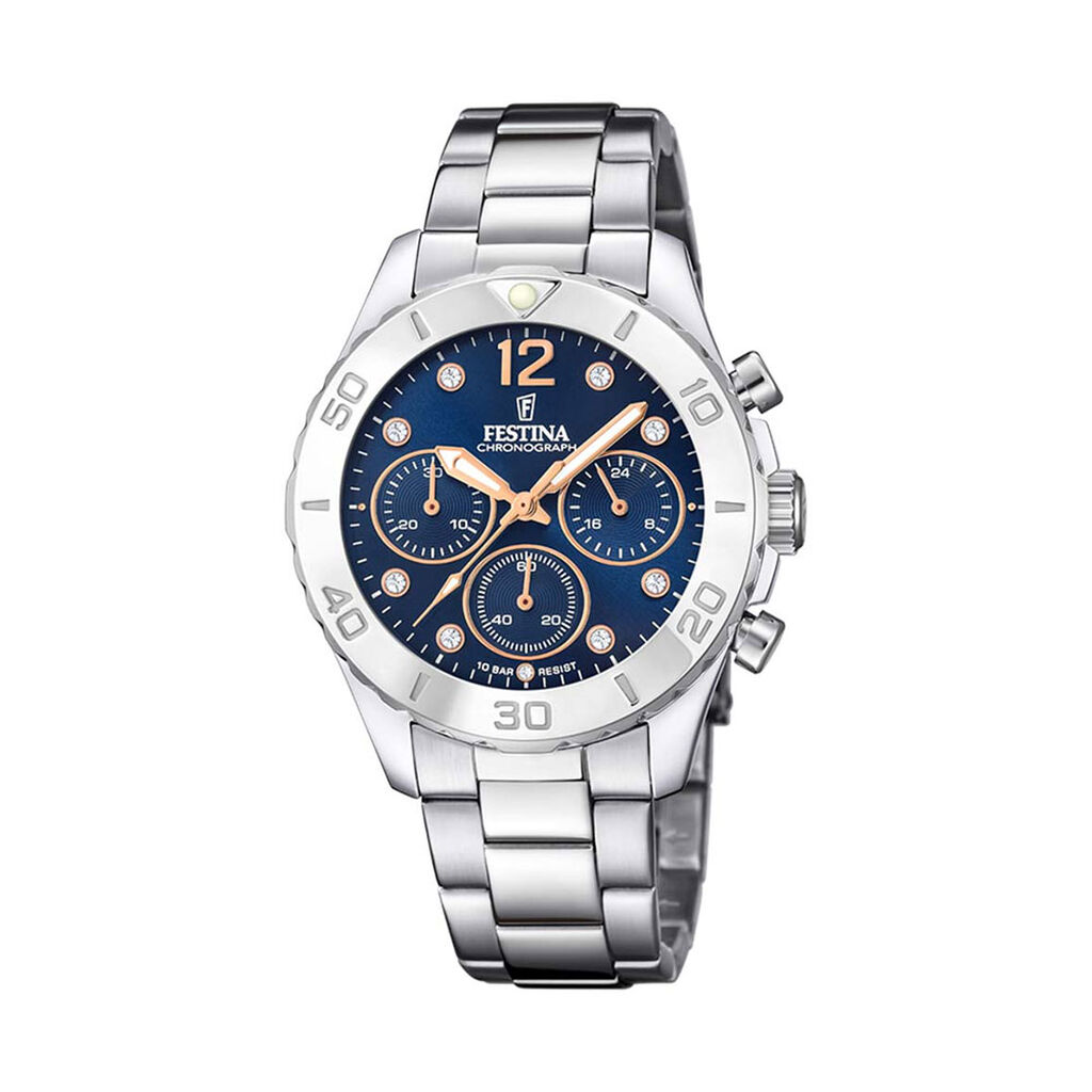 Montre Festina Boyfriend Bleu - Montres classiques Femme | Marc Orian