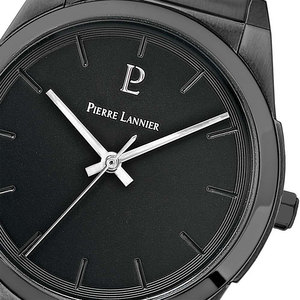 Montre Pierre Lannier Candide Noir - Montres classiques Homme | Marc Orian