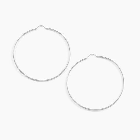 Cr&eacute;oles Dominae Or Blanc - Cr&eacute;oles Femme | Marc Orian