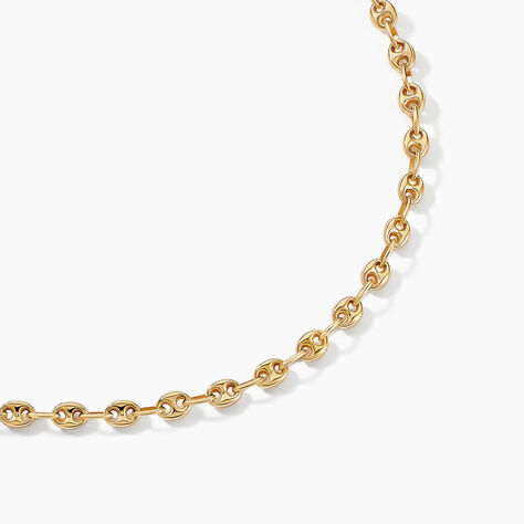 Collier Maille Dami Maille Grain De Cafe Or Jaune - Chaines Homme | Marc Orian