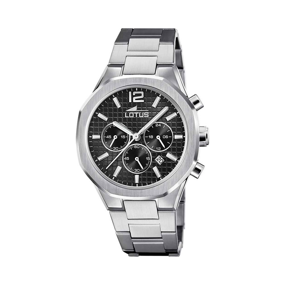 Montre Lotus Excellent Noir - Montres étanches Homme | Marc Orian