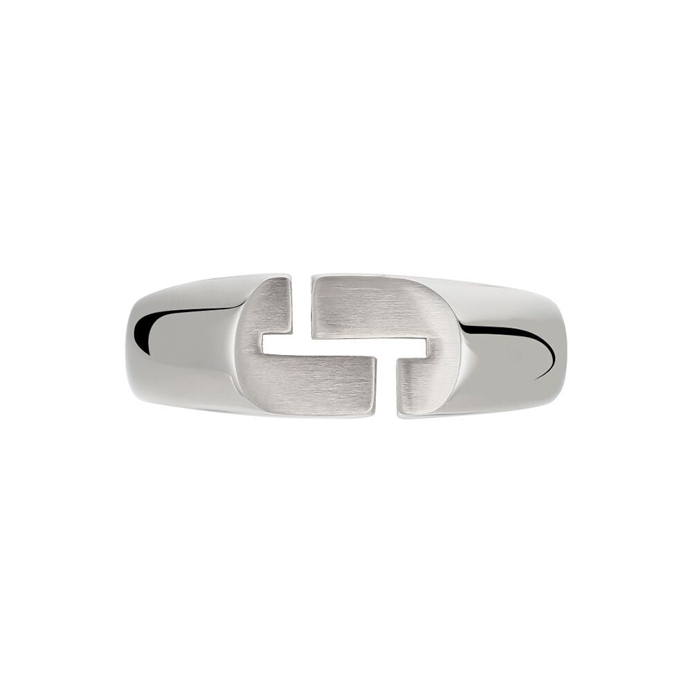 Bague Jourdan Jok Acier Blanc - Bijoux fantaisie Homme | Marc Orian