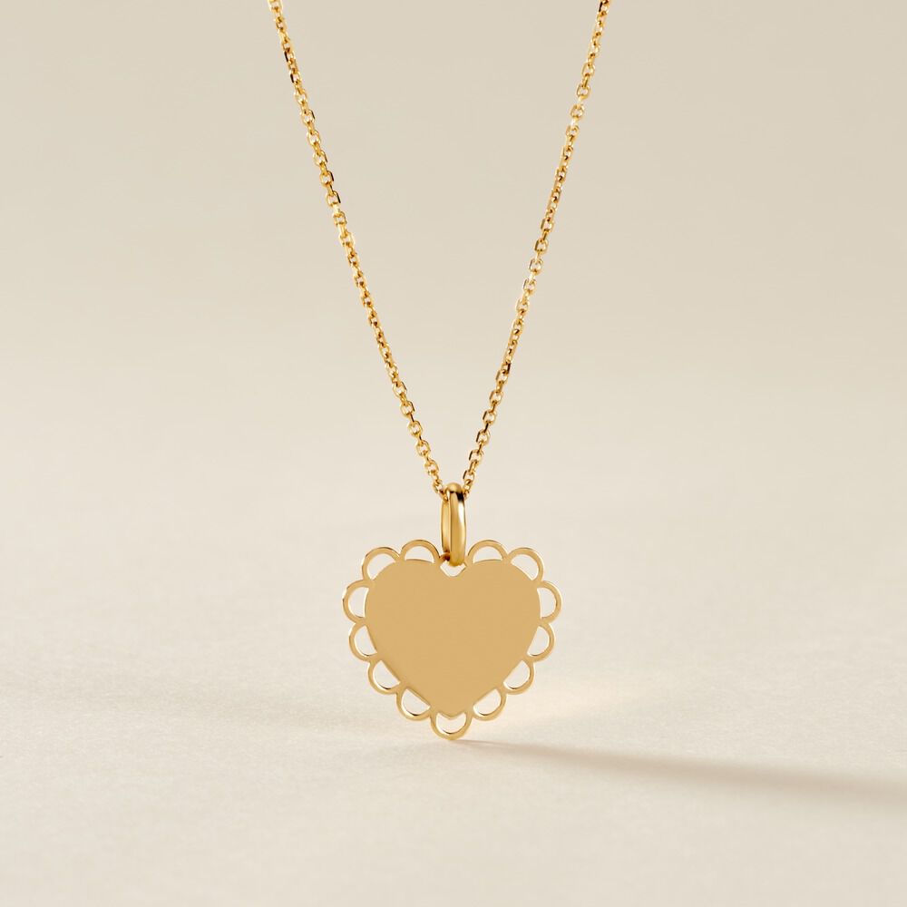 Pendentif Cassarah Or Jaune - Bijoux personnalis&eacute;s Femme | Marc Orian