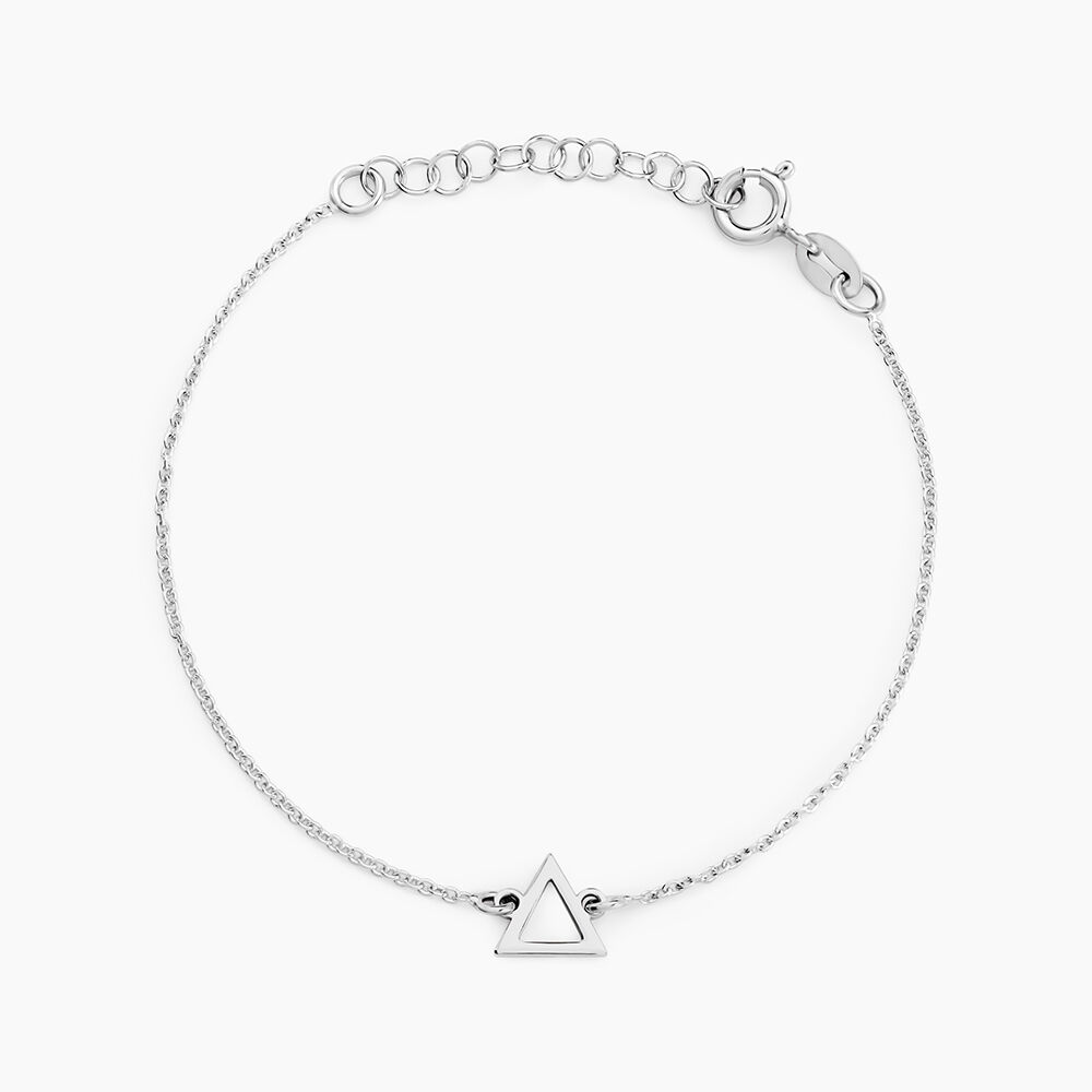 Bracelet Katie Argent Blanc - Bracelets fantaisie Femme | Marc Orian