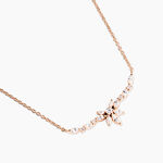Collier Davena Argent Rose Oxyde De Zirconium - Colliers avec pierres Femme | Marc Orian