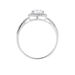 Bague Or Blanc Flavian Oxyde De Zirconium - Solitaires Femme | Marc Orian
