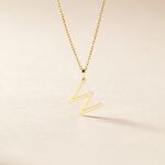 Pendentif Ionia Lettre Or Blanc - Pendentifs Famille | Marc Orian