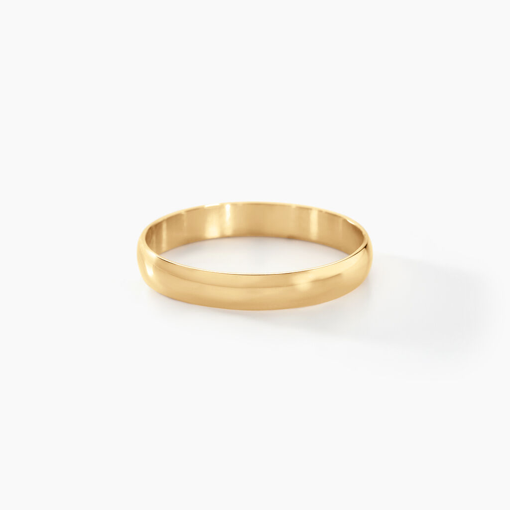 Alliance Meredithe Demi Jonc Classique Or Jaune - Alliances Famille | Marc Orian