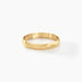Alliance Meredithe Demi Jonc Classique Or Jaune - Alliances Famille | Marc Orian