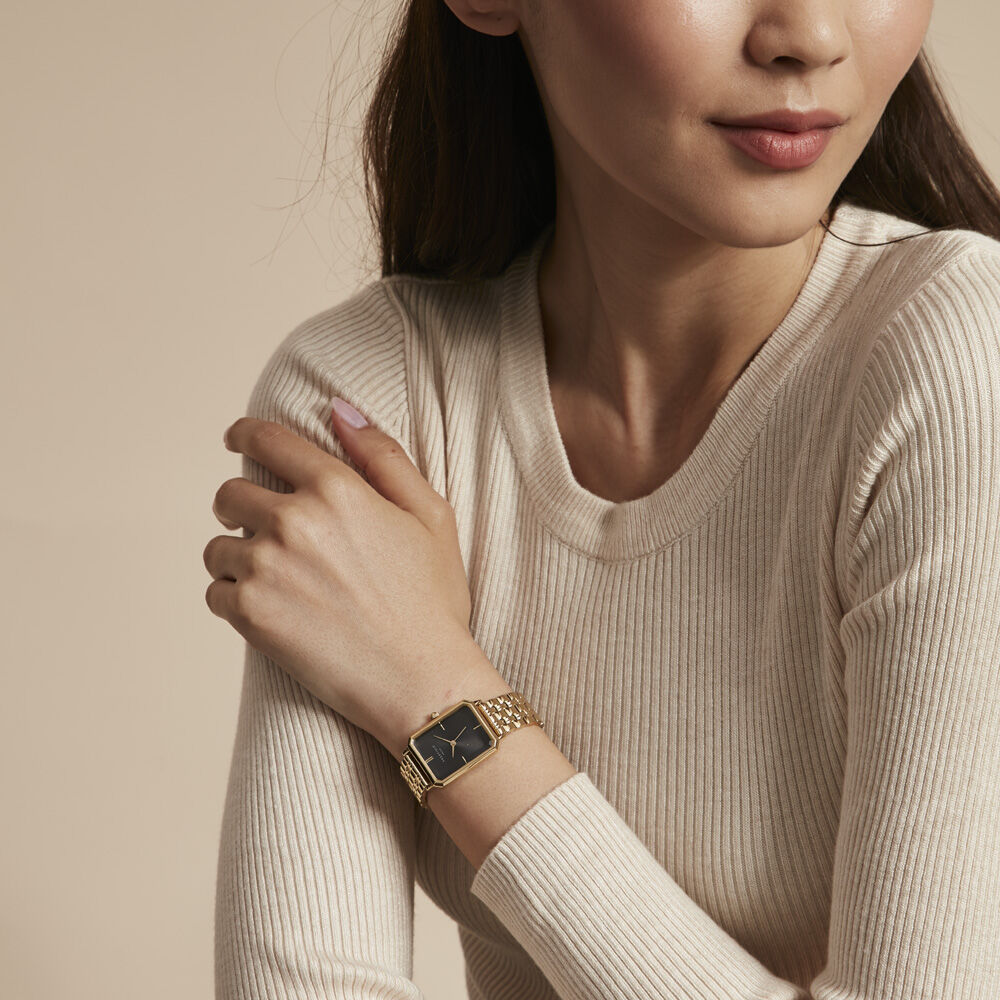 Montre Rosefield Octagon Noir - Montres étanches Femme | Marc Orian