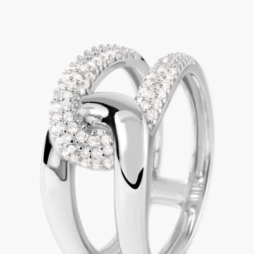 Bague Madame Argent Blanc Oxyde De Zirconium - Bagues avec pierre Femme | Marc Orian