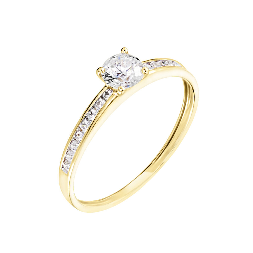 Bague Harem Or Jaune Oxyde - Solitaires Femme | Marc Orian