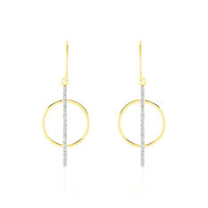 Boucles D'oreilles Pendantes Philberta Or Jaune - Boucles d'oreilles Pendantes Femme | Marc Orian