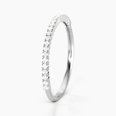Alliance Julietta Or Blanc Oxyde De Zirconium - Alliances duo Femme | Marc Orian