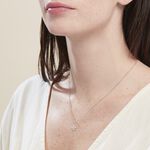 Collier Sitara Argent Blanc - Colliers fantaisie Femme | Marc Orian