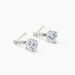 Boucles D'oreilles Pendantes Paciane Or Blanc Oxyde De Zirconium - Pendantes Femme | Marc Orian