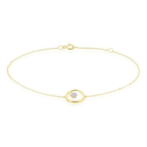 Bracelet Or Jaune Niola Diamant - Bracelets chaînes Femme | Marc Orian