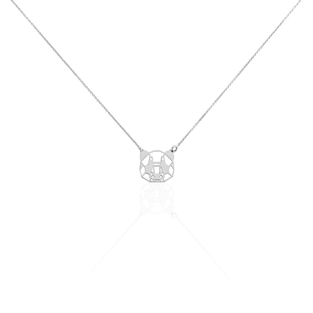 Collier Romy Origami Argent Blanc - Colliers Femme | Marc Orian