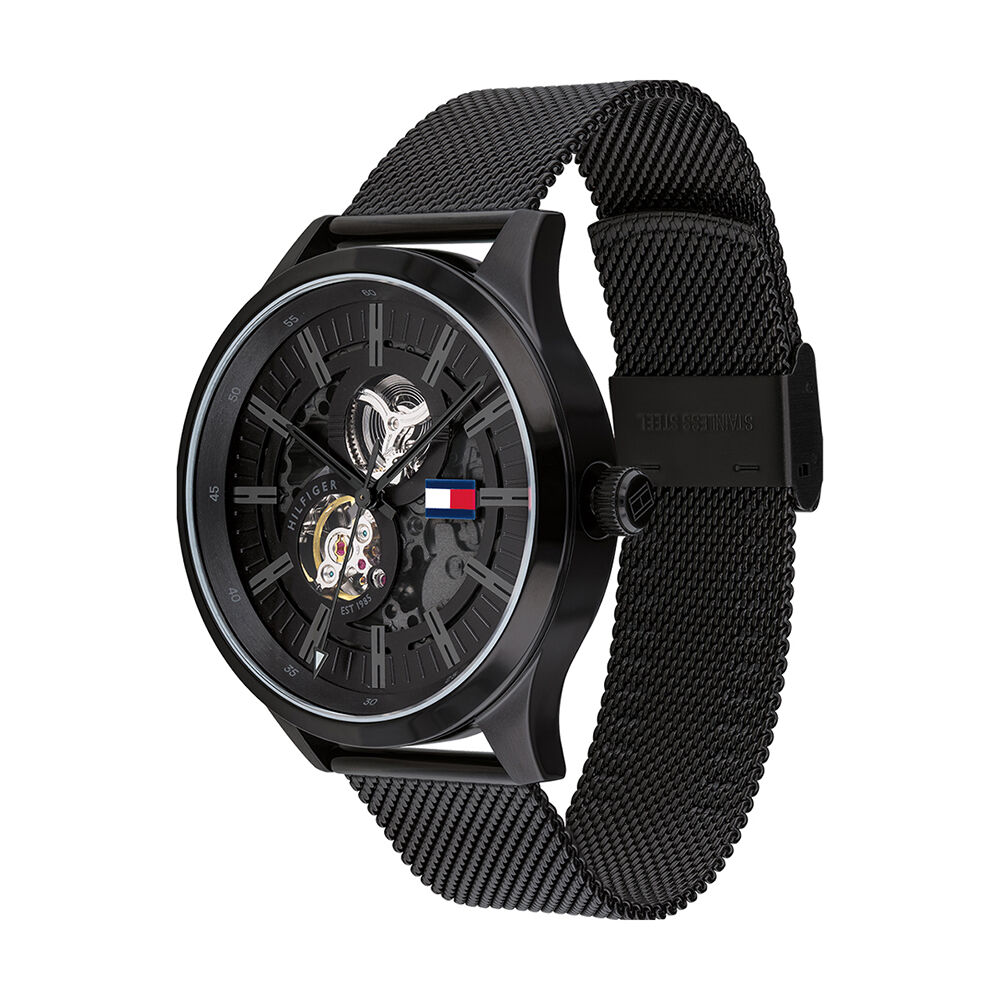 Montre Tommy Hilfiger Spencer Noir - Montres automatiques Homme | Marc Orian