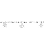 Bracelet Shyama Argent Blanc - Bracelets fantaisie Femme | Marc Orian