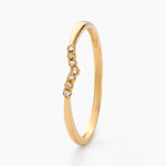 Alliance Aengus Or Jaune Diamant - Alliances avec pierres Femme | Marc Orian