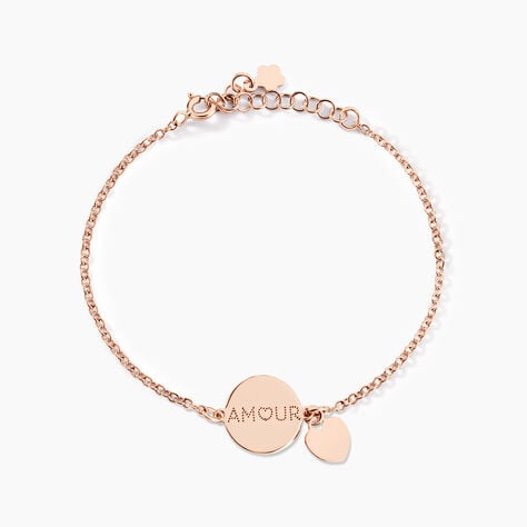 Bracelet Eternelle Argent Rose - Bracelets Medailles Femme | Marc Orian