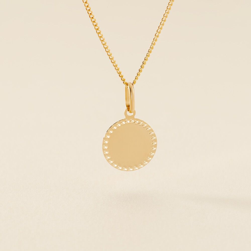 Pendentif Romey Or Jaune - Bijoux personnalis&eacute;s Famille | Marc Orian