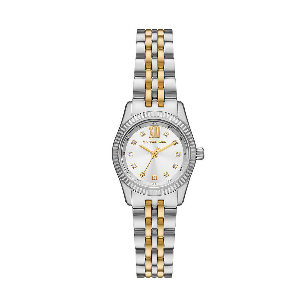 Montre Michael Kors Petite Lexington Blanc - Montres étanches Femme | Marc Orian