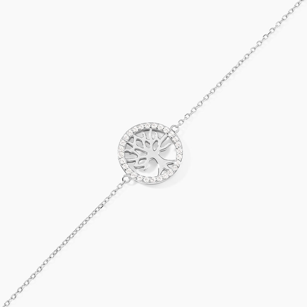 Bracelet Galla Argent Blanc Oxyde De Zirconium - Bracelets fantaisie Femme | Marc Orian