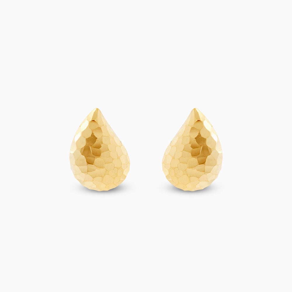 Boucles D'Oreilles Puces Aziz Or Jaune - Puces Femme | Marc Orian