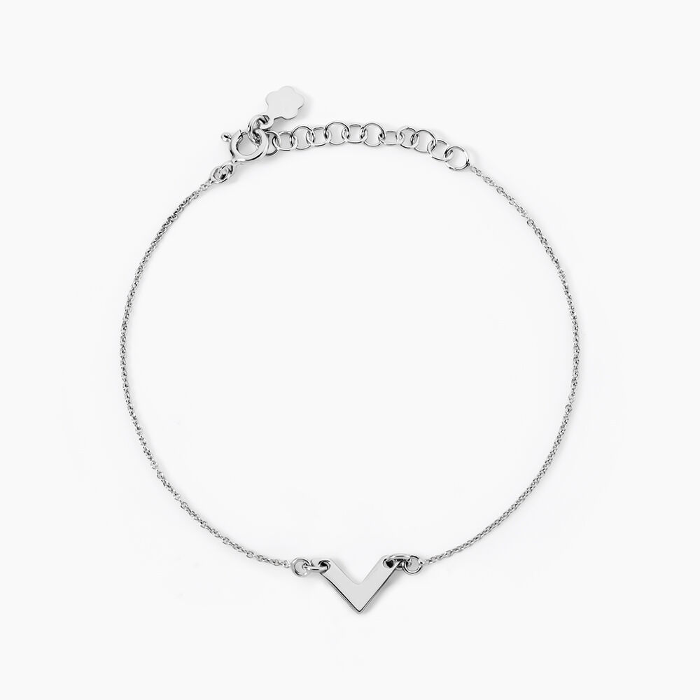 Bracelet Veroniica Argent Blanc - Bracelets fantaisie Femme | Marc Orian