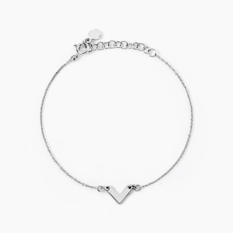 Bracelet Veroniica Argent Blanc - Bracelets fantaisie Femme | Marc Orian