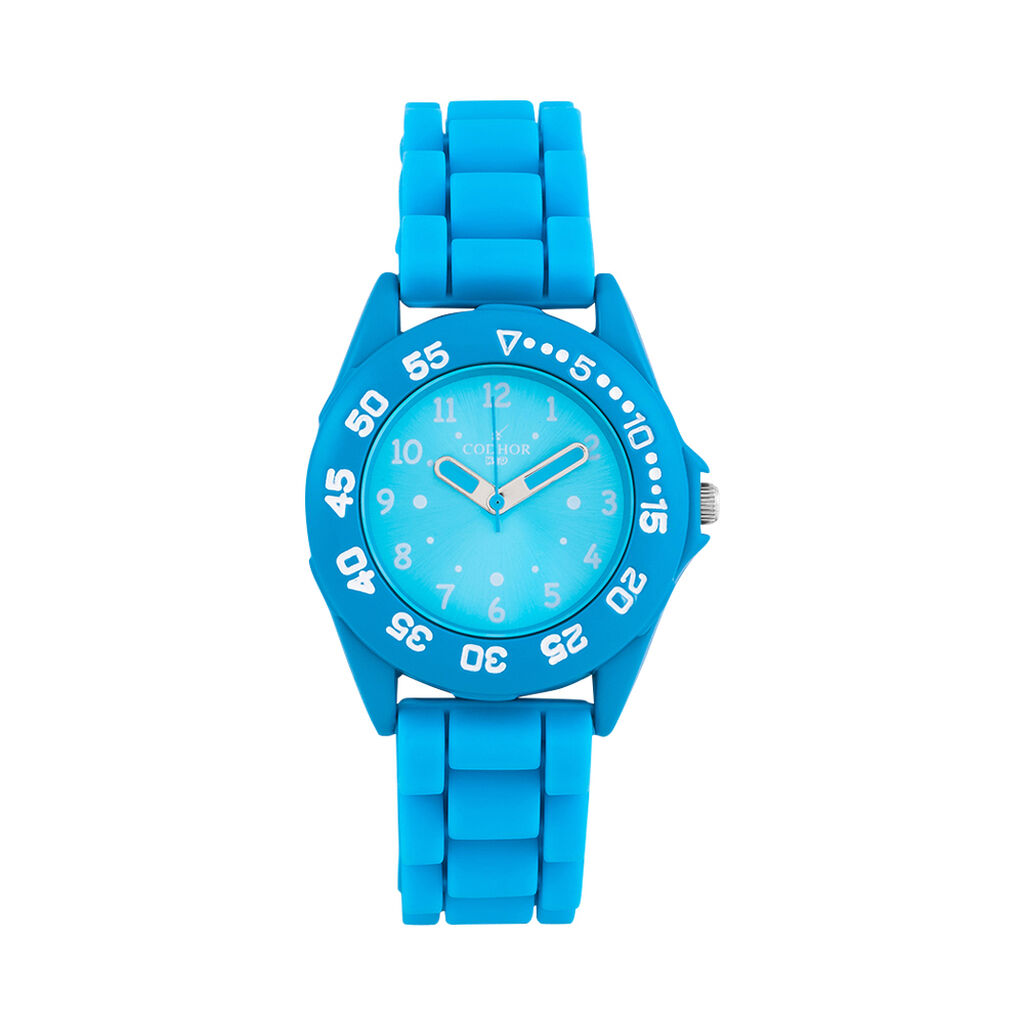 Montre Codhor Kid Plastique Bleu - Montres étanches Enfant | Marc Orian
