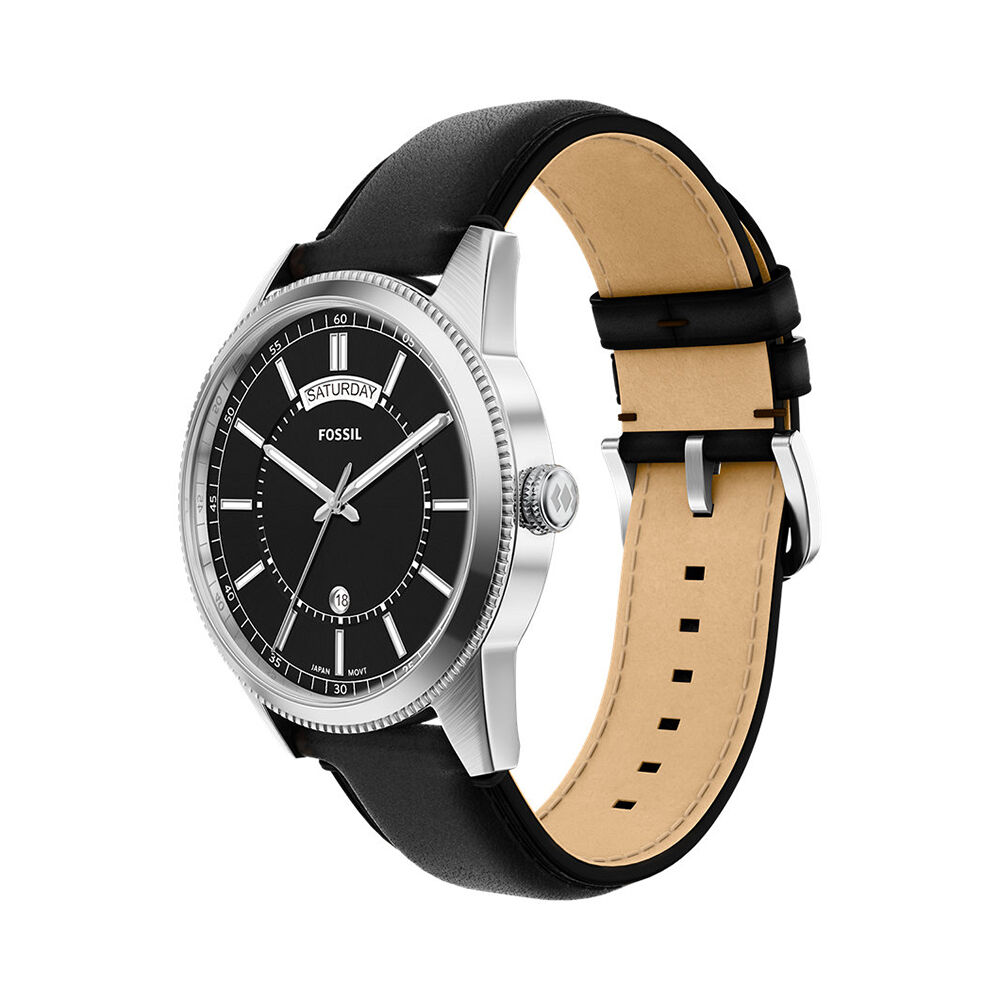 Montre Fossil Pearson Noir - Montres &eacute;tanches Homme | Marc Orian