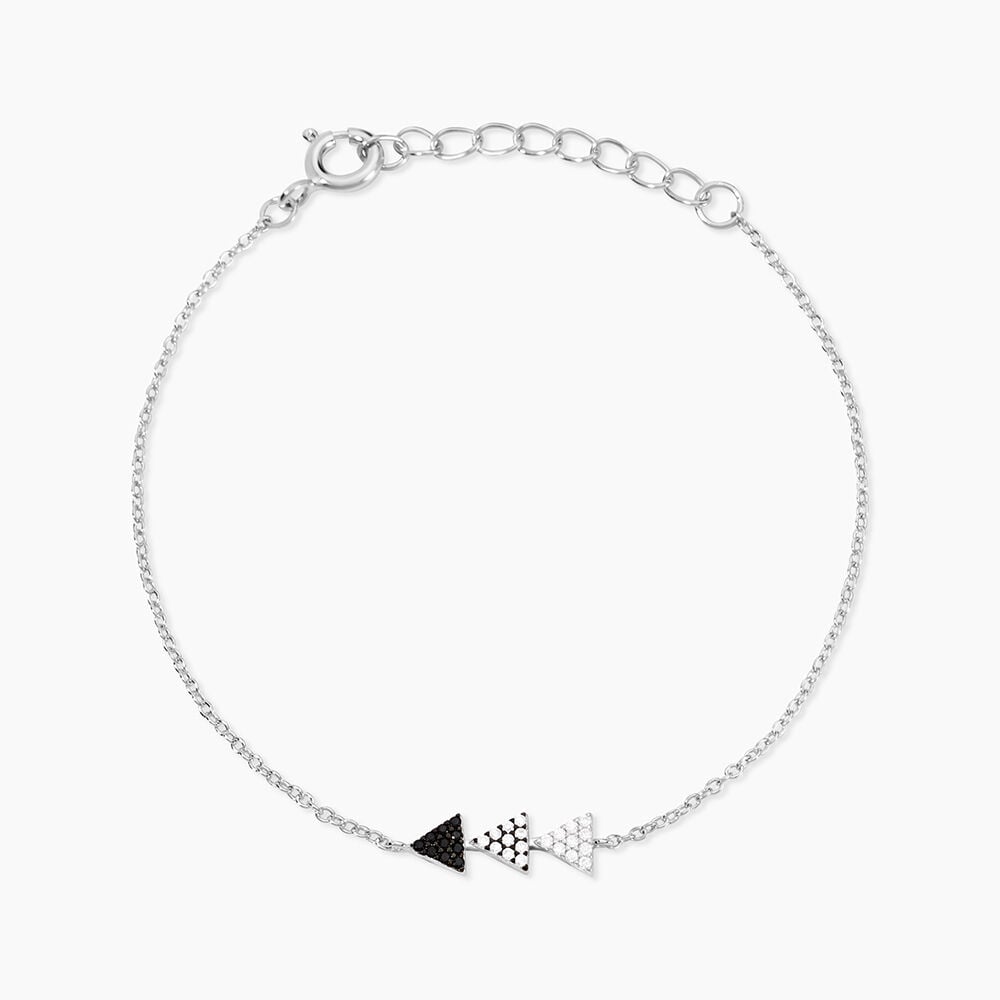 Bracelet Chleo Argent Blanc Oxyde De Zirconium - Bracelets fantaisie Femme | Marc Orian