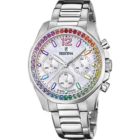 Montre Festina Boyfriend Blanc - Montres &eacute;tanches Femme | Marc Orian
