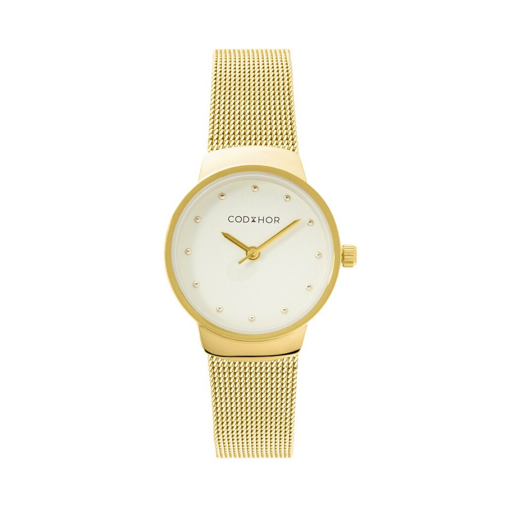 Montre Codhor Fleur Doré - Montres étanches Femme | Marc Orian