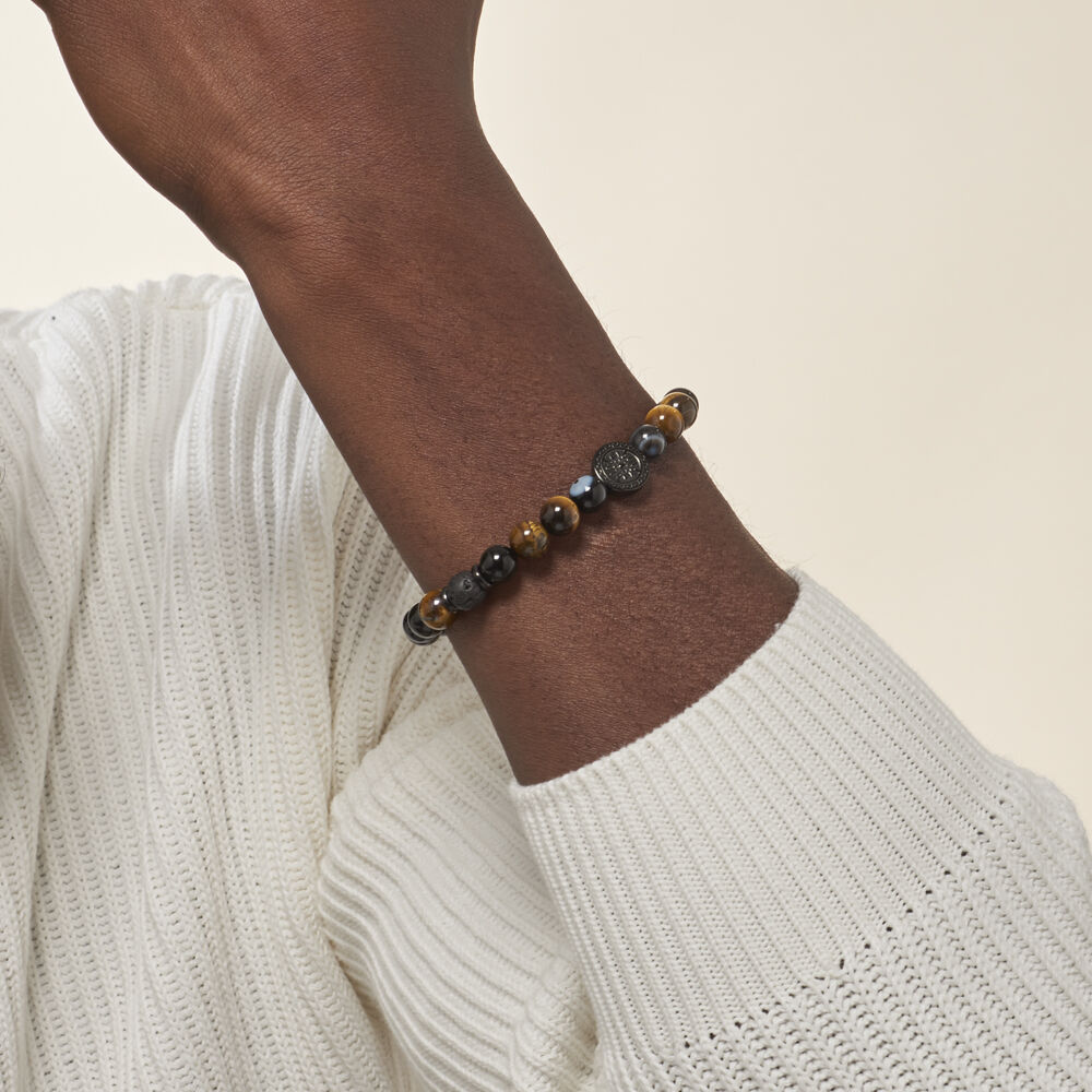 Bracelet Jourdan Yasur - Bracelets Oeil de Tigre Homme | Marc Orian